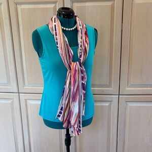 Chico's Vibrant Multicolor Scarf